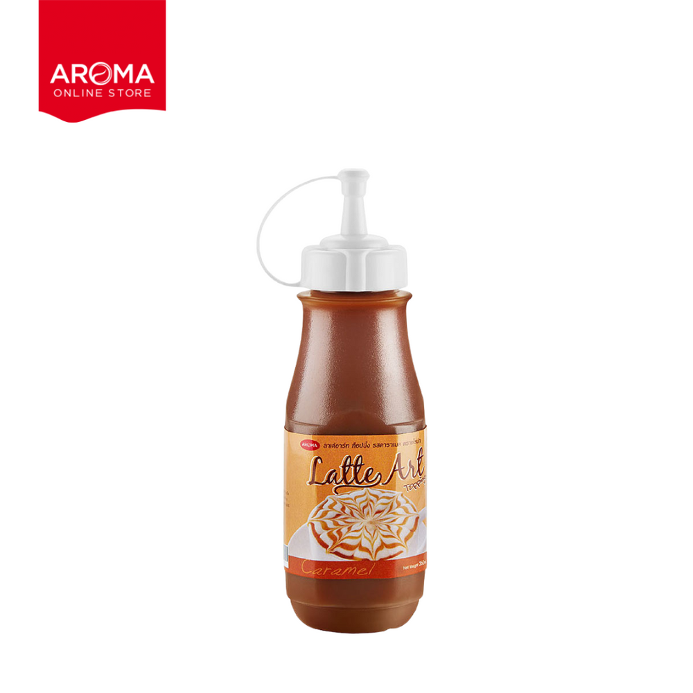 Aroma Online Store | ท็อปปิ้ง Latte Art Topping - Caramel 350 ml.